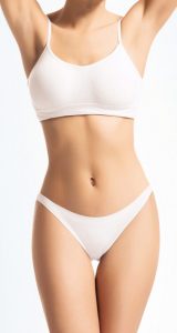 Picture of a beautiful woman, happy with her tummy tuck in Guadalajara, Mexico.
